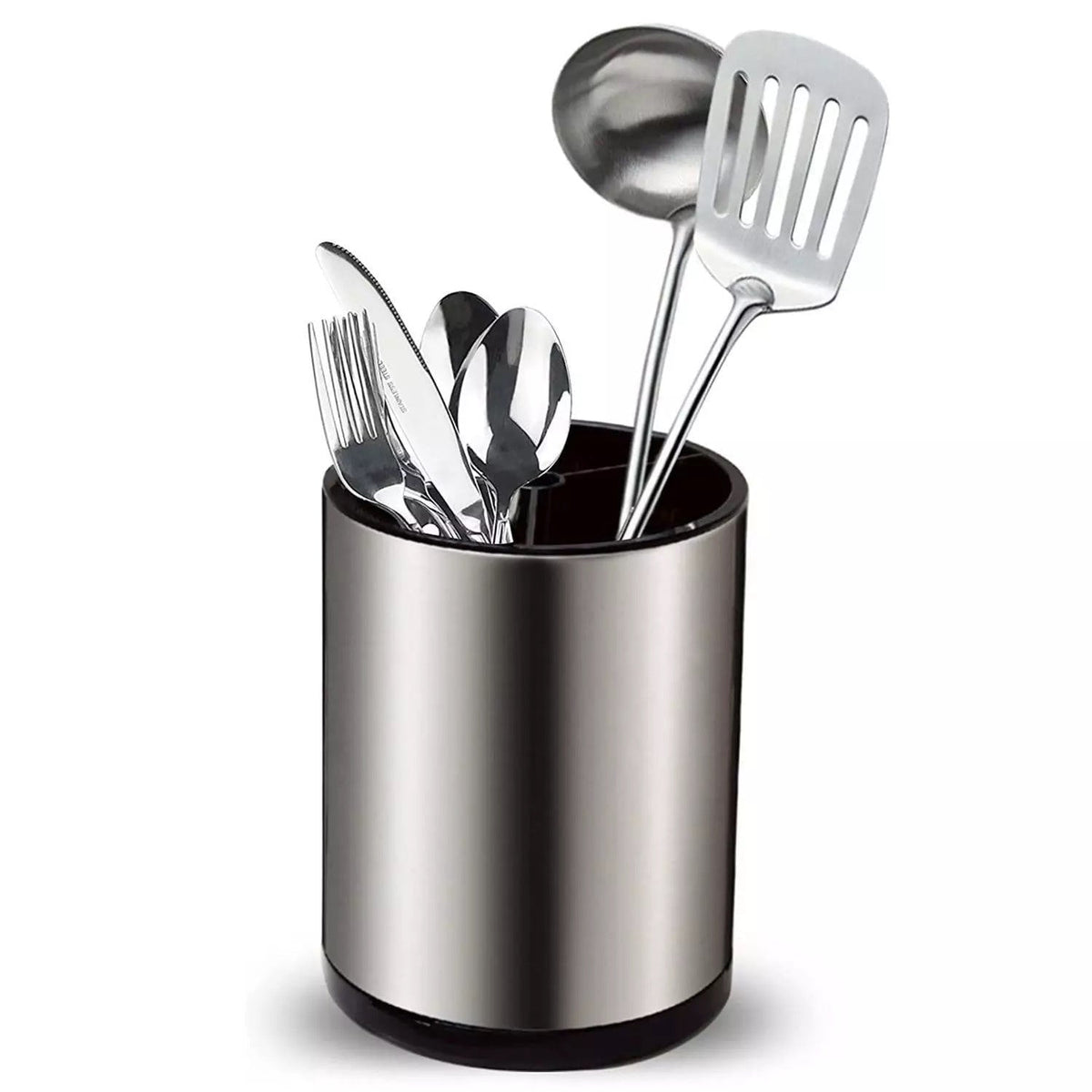Stainless Steel Rotating Storage Bucket – Kitchen Storage Organization