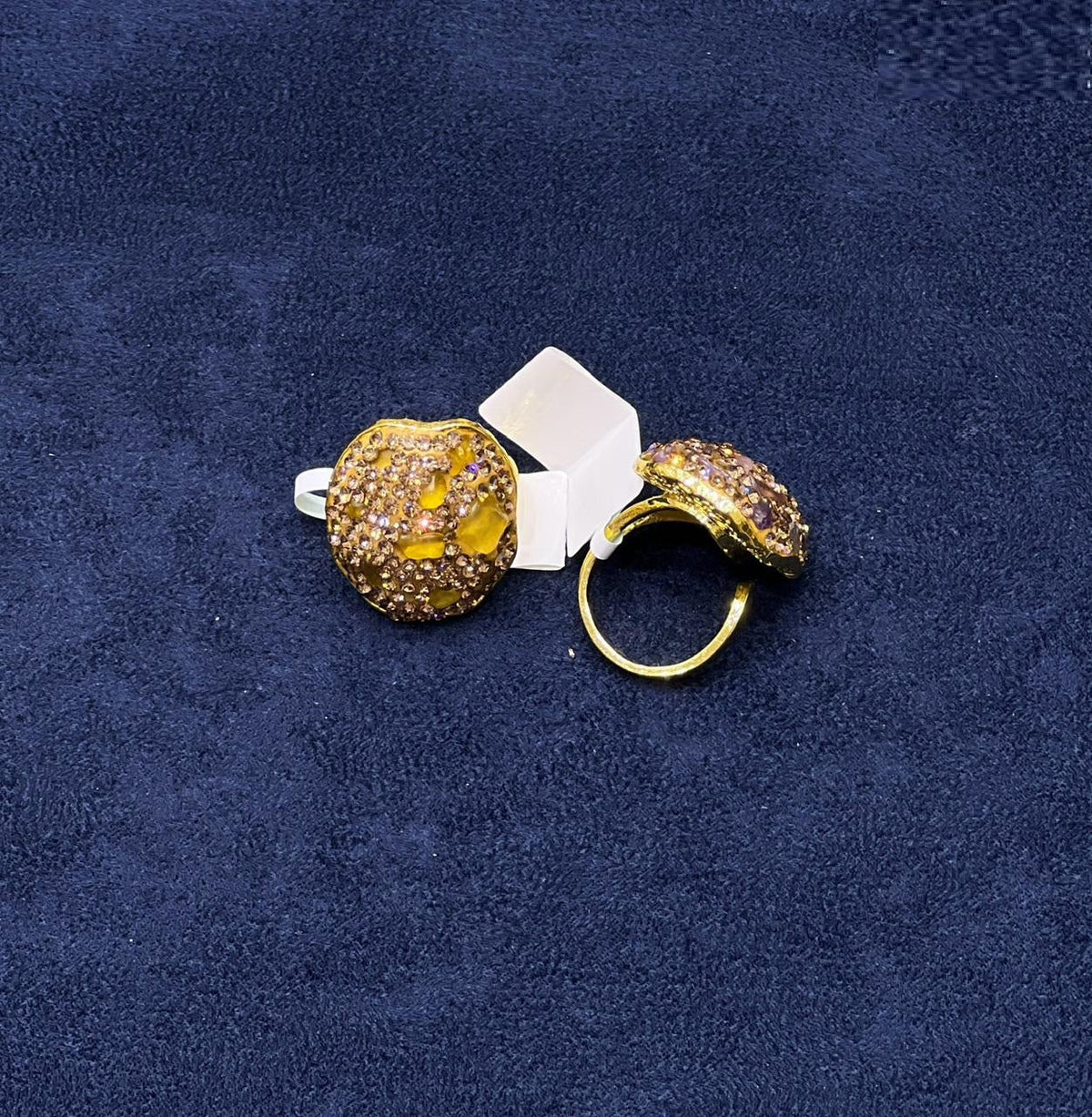Stone Pave Statement Ring – Jewelry Watches