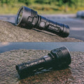 Strong Flashlight Focusing LED Flash Light Rechargeable Super Bright LED Outdoor Xenon Lamp