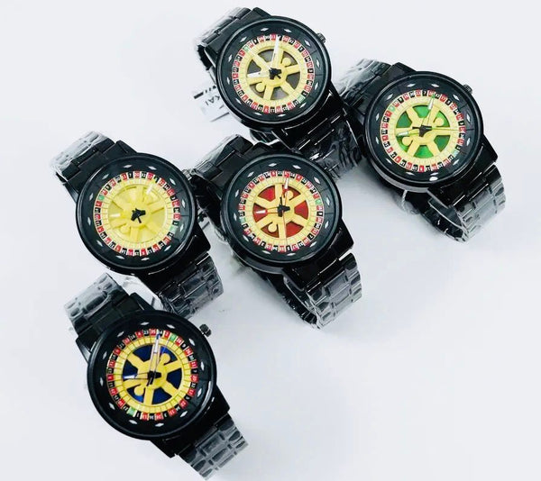 Stylish Roulette Dial Wrist Watch – Home & Kitchen
