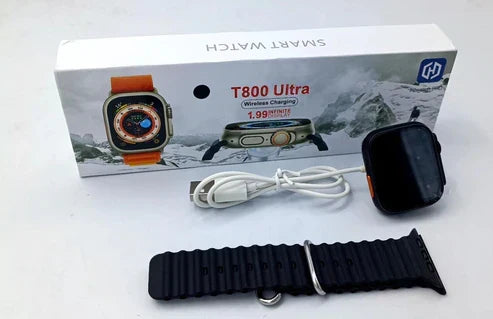 T800 Ultra Smartwatch 1.99" – Bluetooth Call | Fitness Tracking | Long Battery | Sports Modes