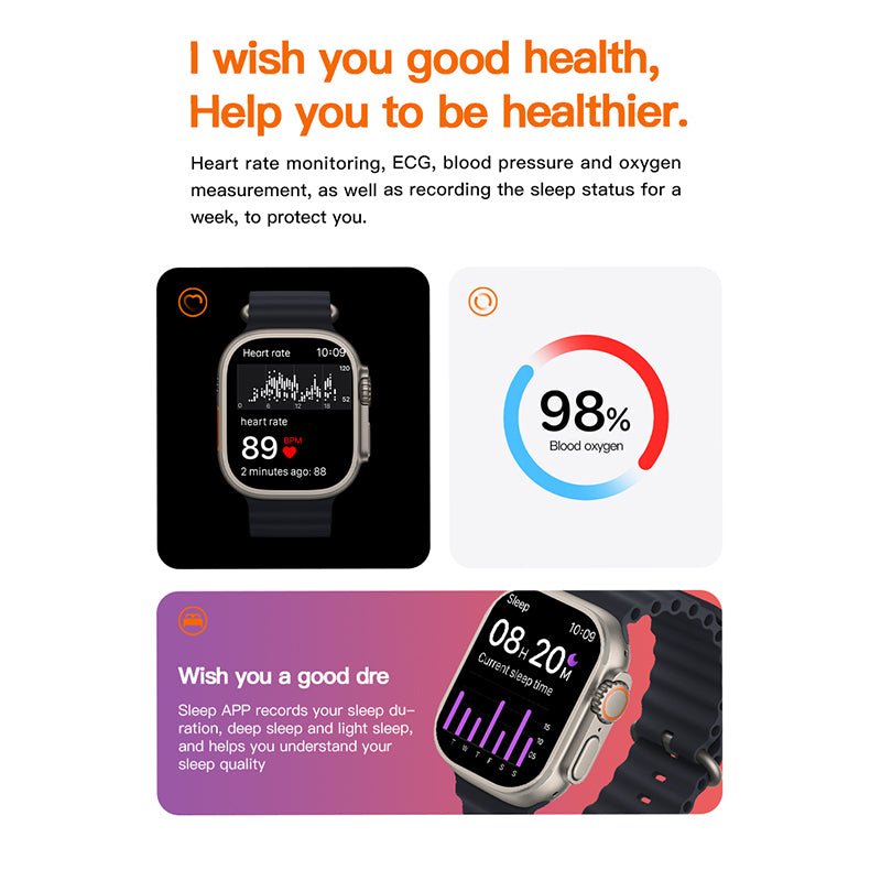 T800 Smartwatch 1.99 inch – Smart Wearables