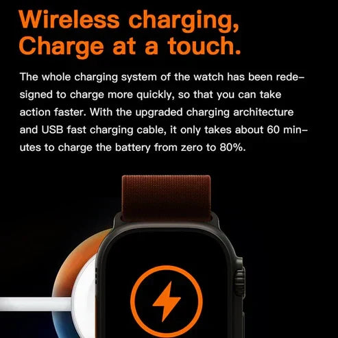 T800 Ultra Smartwatch 1.99" – Bluetooth Call | Fitness Tracking | Long Battery | Sports Modes
