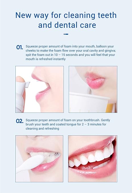 Teeth Whitening Mousse – Skincare Face Care