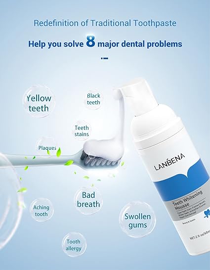 Teeth Whitening Mousse – Skincare Face Care
