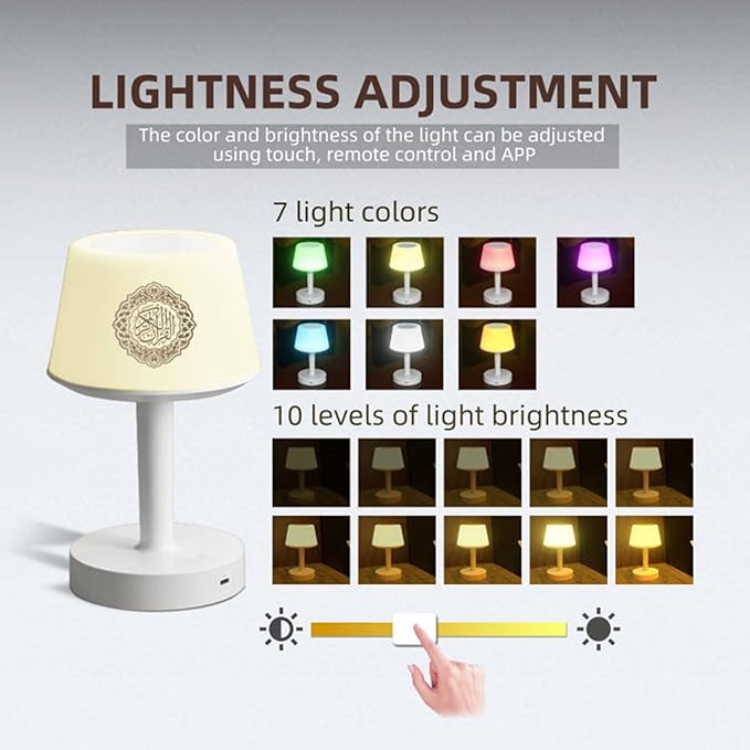 Telawah - Quran Speaker Desk Lamp – Prayer Accessories