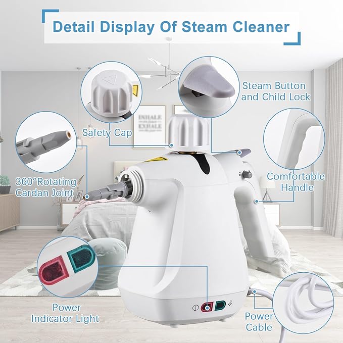 Tobi - Steam Cleaner (TB958) – Cleaning Tools