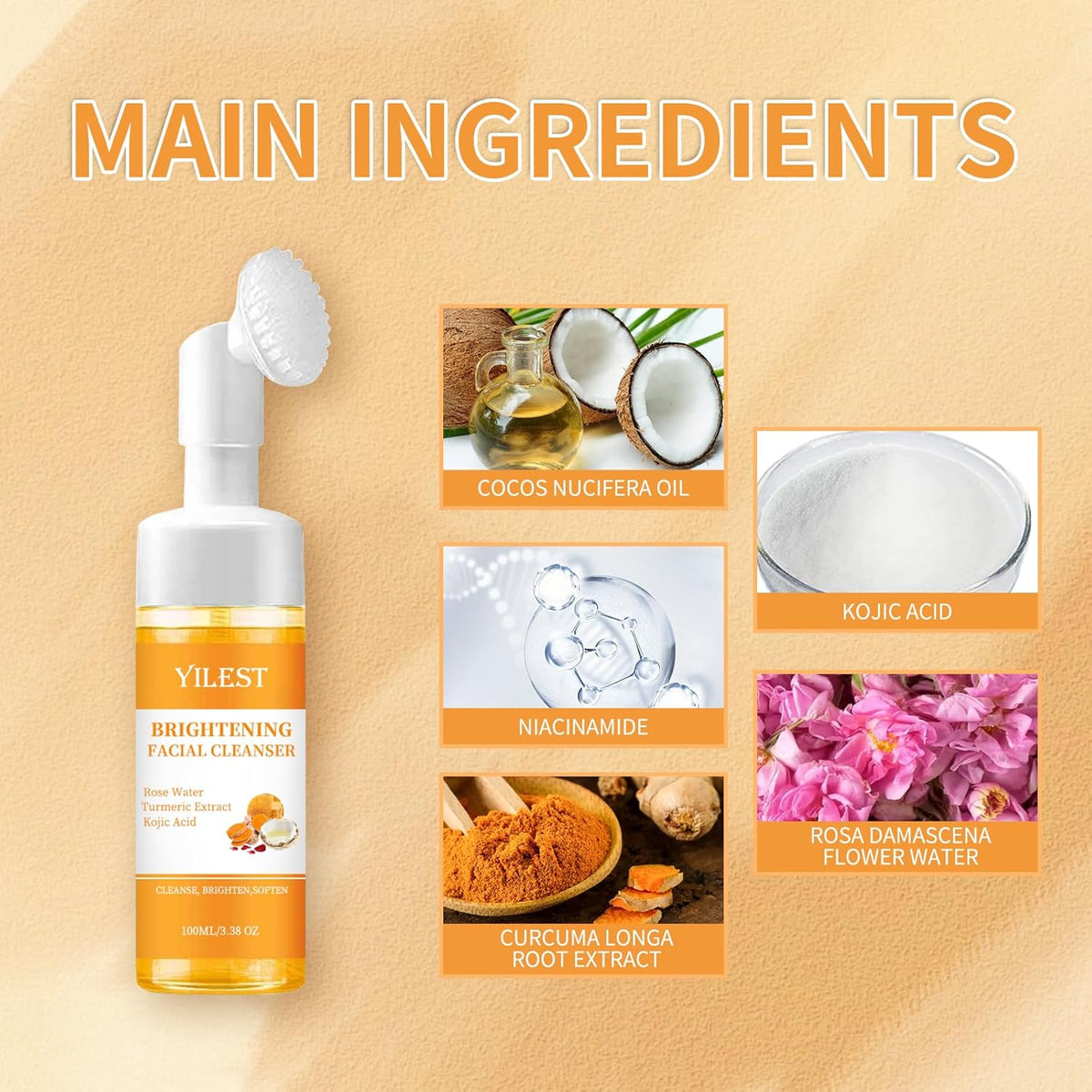 Turmeric Facial Cleanser – Skincare Face Care