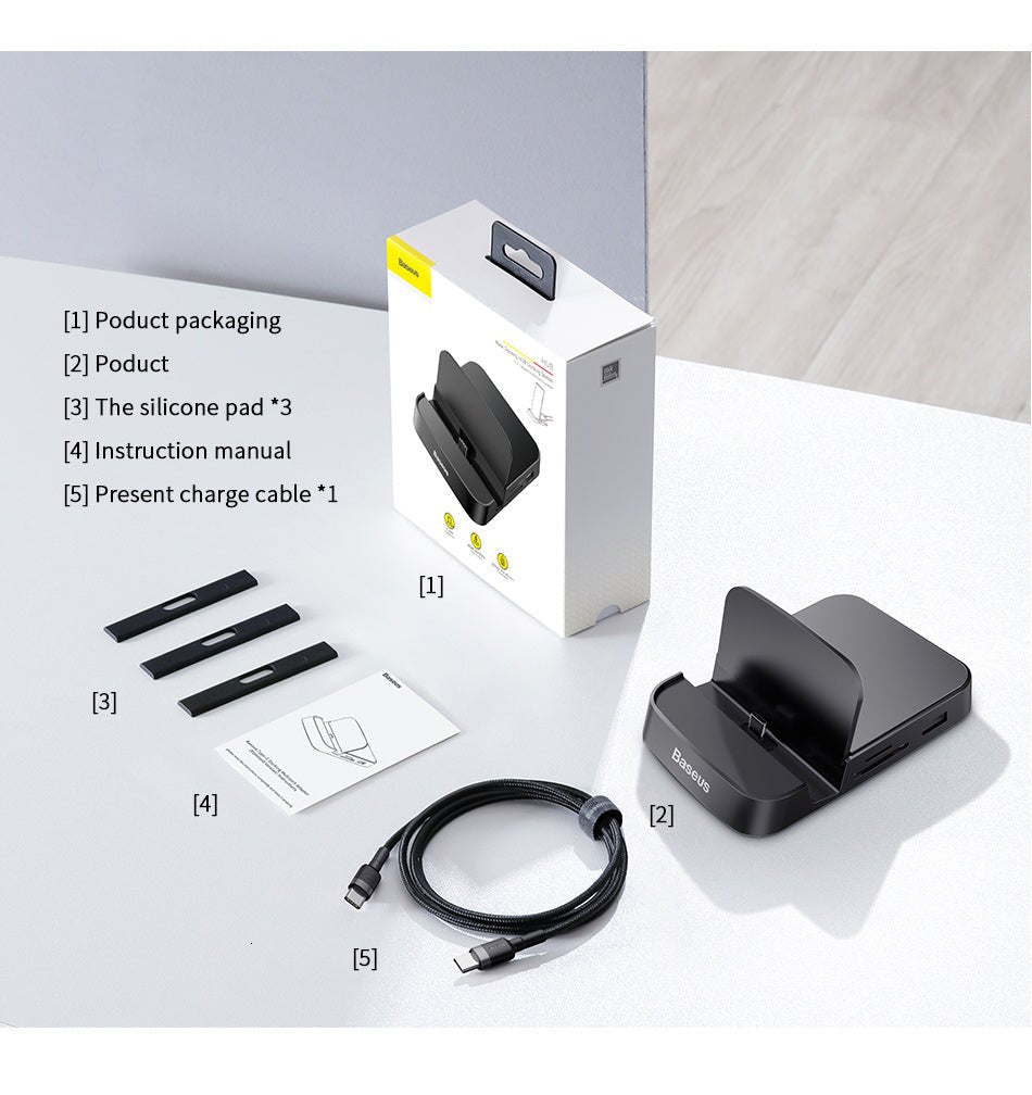 Type-C Smart HUB Docking Station USB-C Charging