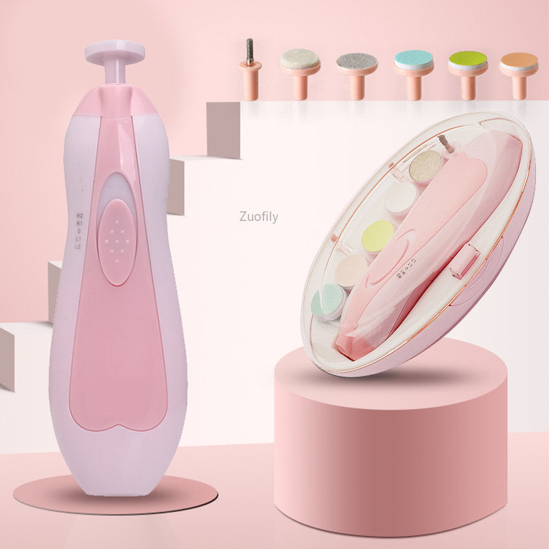 Baby Electric Nail Trimmer Set | Safe & Gentle Nail Care for Infants & Toddlers