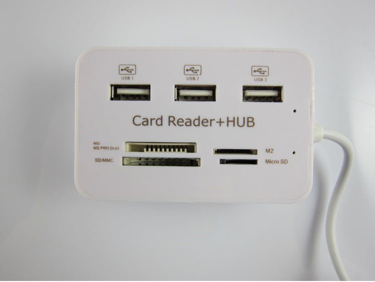 USB 2.0 Hub Multi-Card Reader – Charging Docks