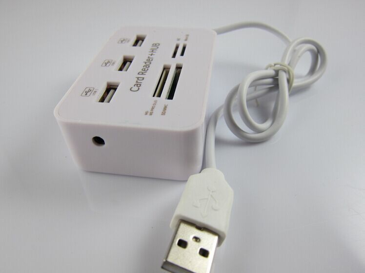 USB 2.0 Hub Multi-Card Reader – Charging Docks