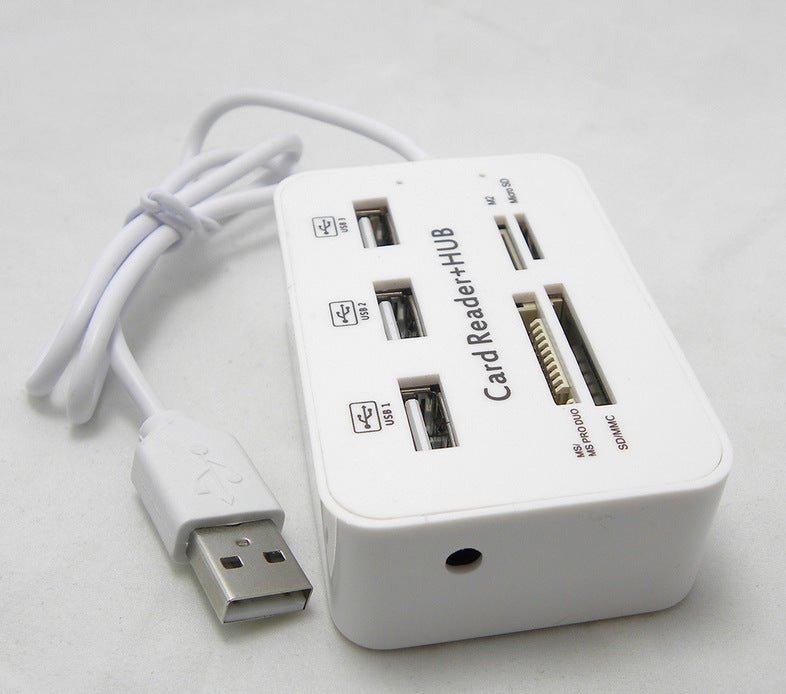 USB 2.0 Hub Multi-Card Reader – Charging Docks