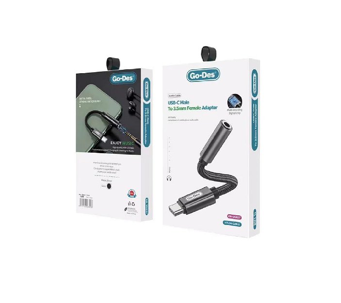 USB-Male 3.5mm Female Adapter – Power Charging