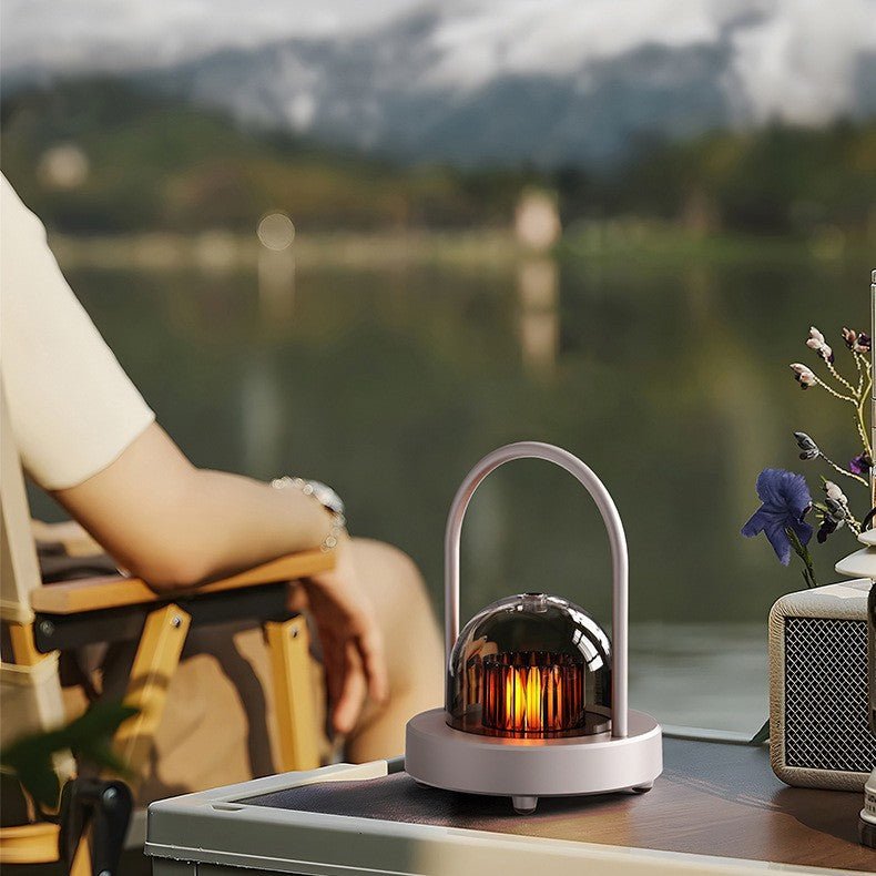 White Noise Ambient Camping Lamp – Home Decor Lighting