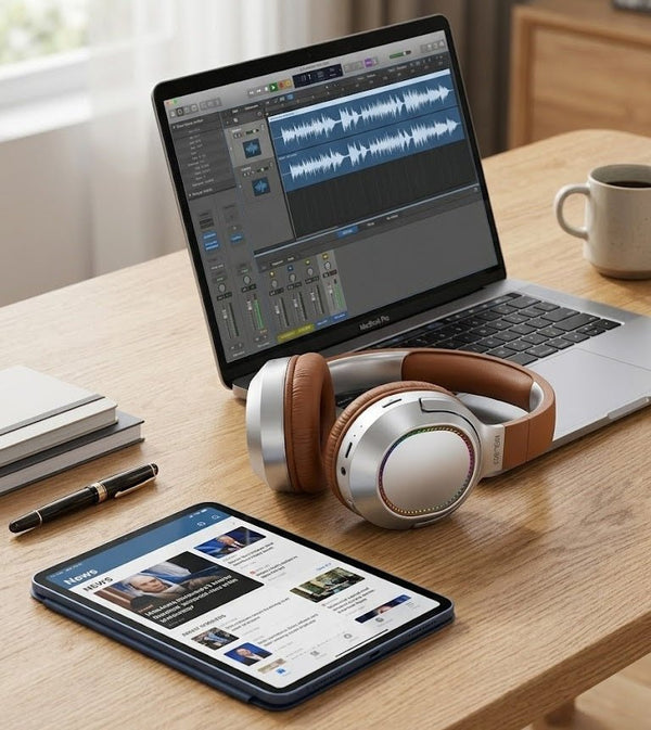 Wireless Over-Ear Headphones – Audio Speakers Headphones