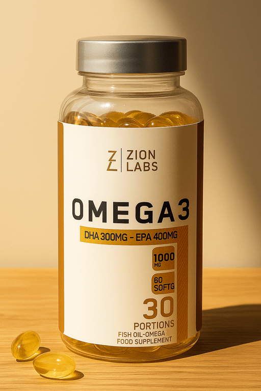 Zion Labs - Omega 3 Fish Oil